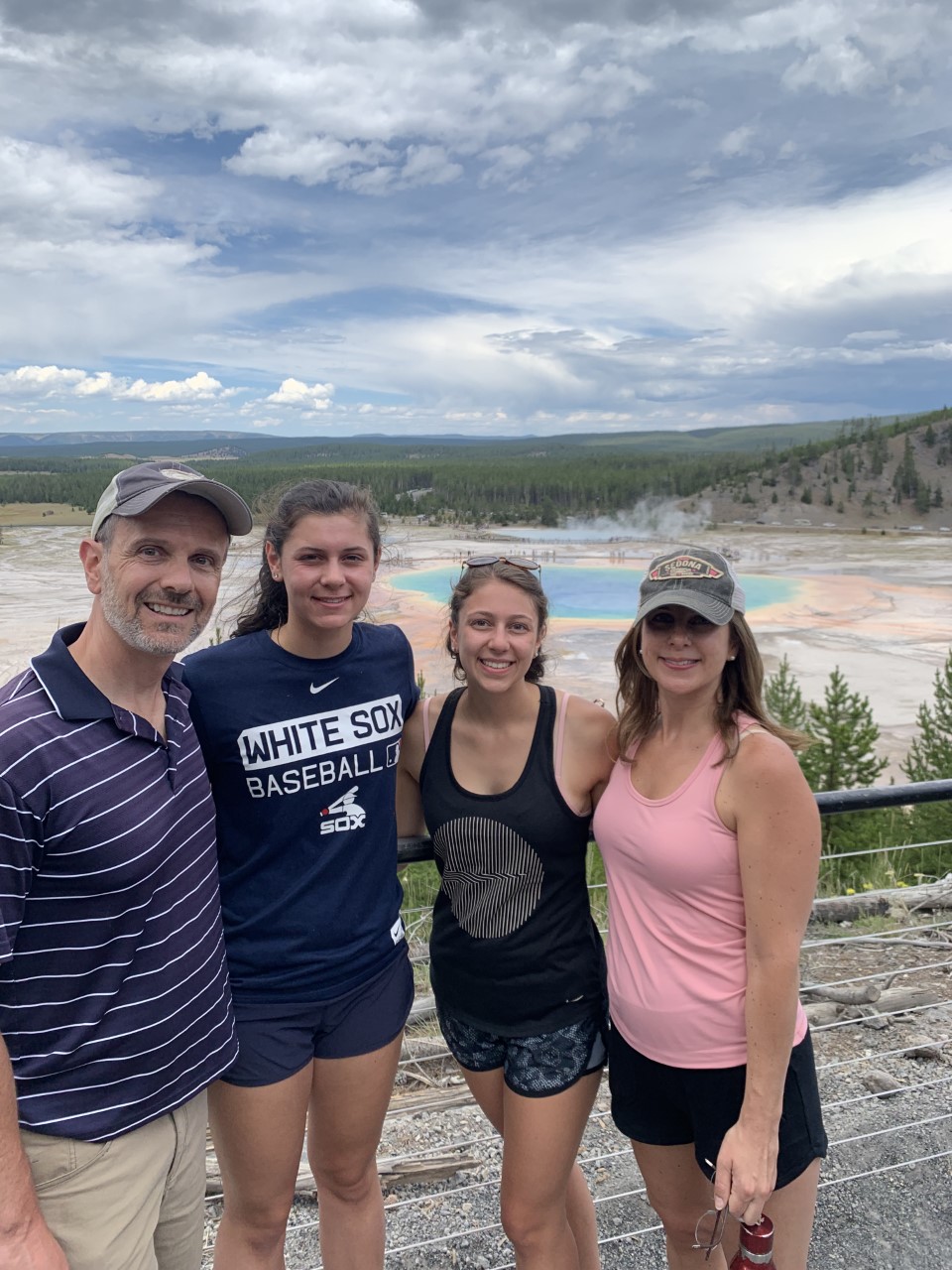 Photo of my family in Wyoming