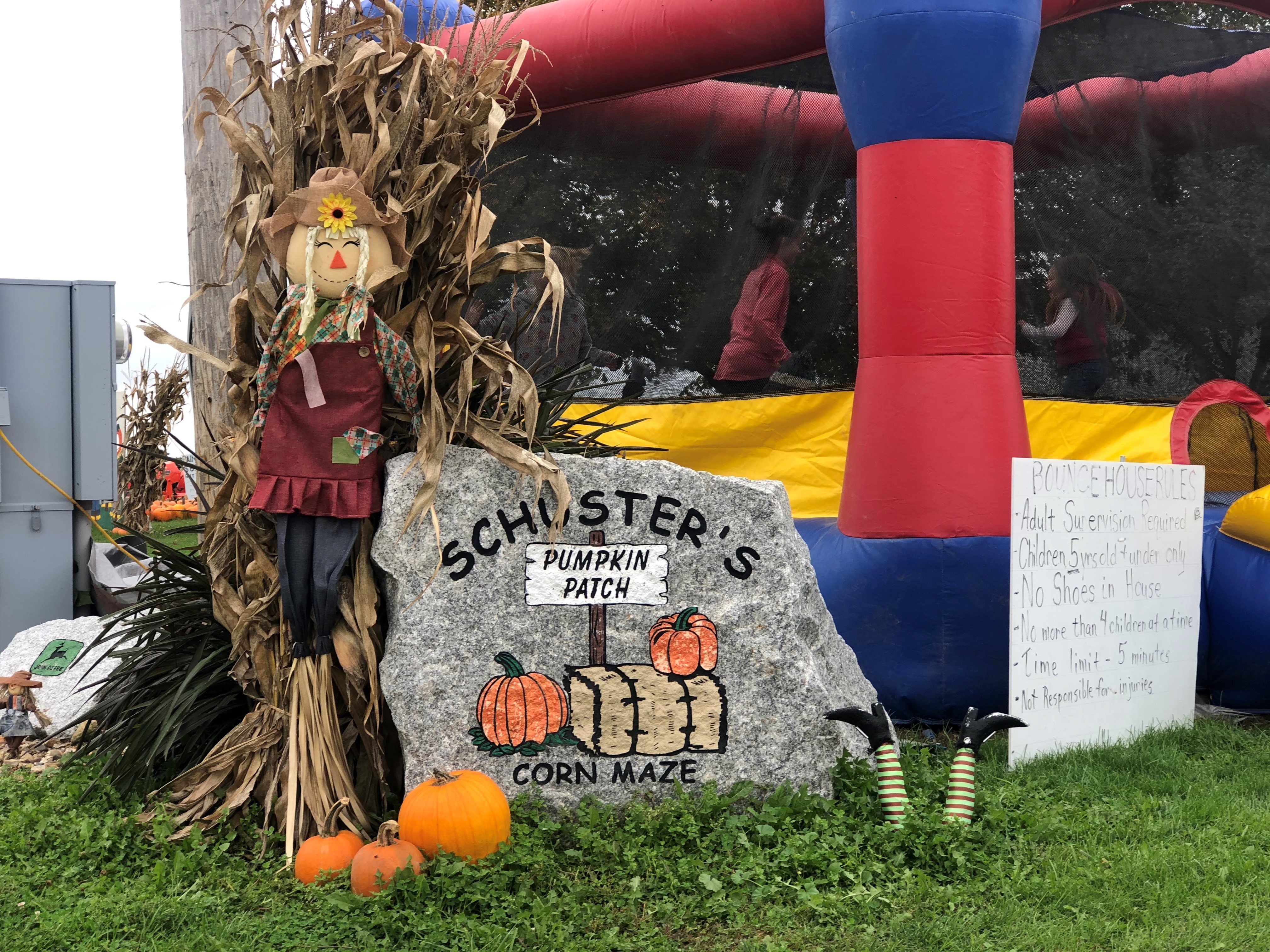 Heres a picture of the sign from the Pumpkin Patch!