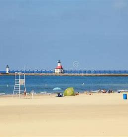 St. Joseph Beach in Michigan.