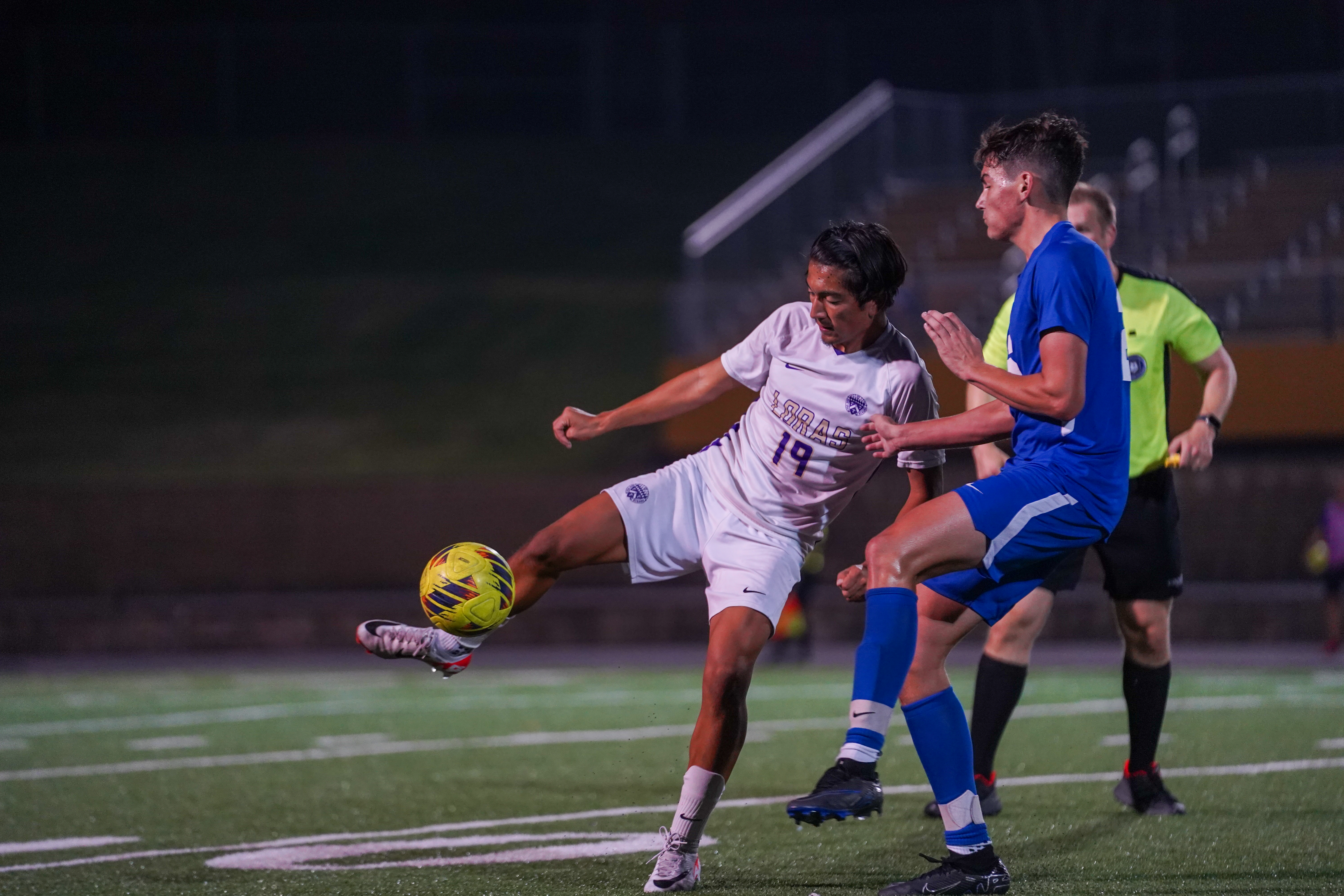 photo of Cole Bridson playing soccer