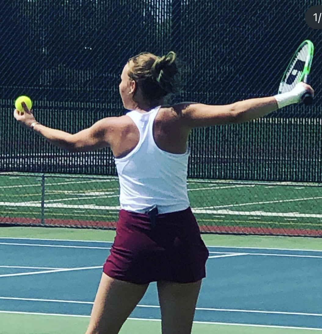 Photo of Bella Playing Tennis