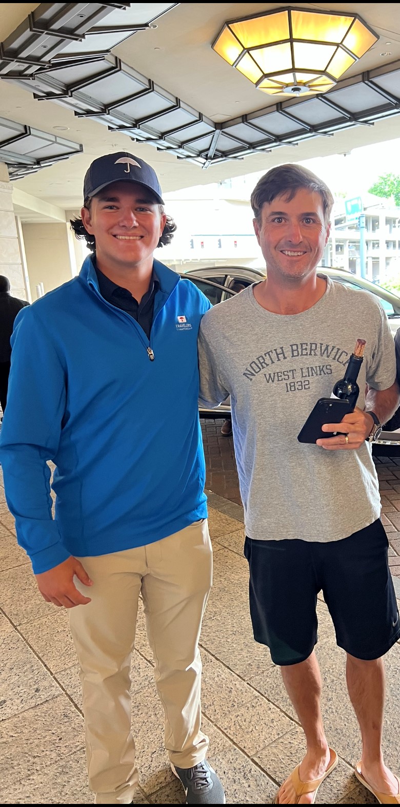this is a picture of me with Pro Golfer Kevin Kisner