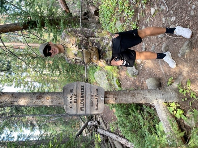 hiking in RMNP