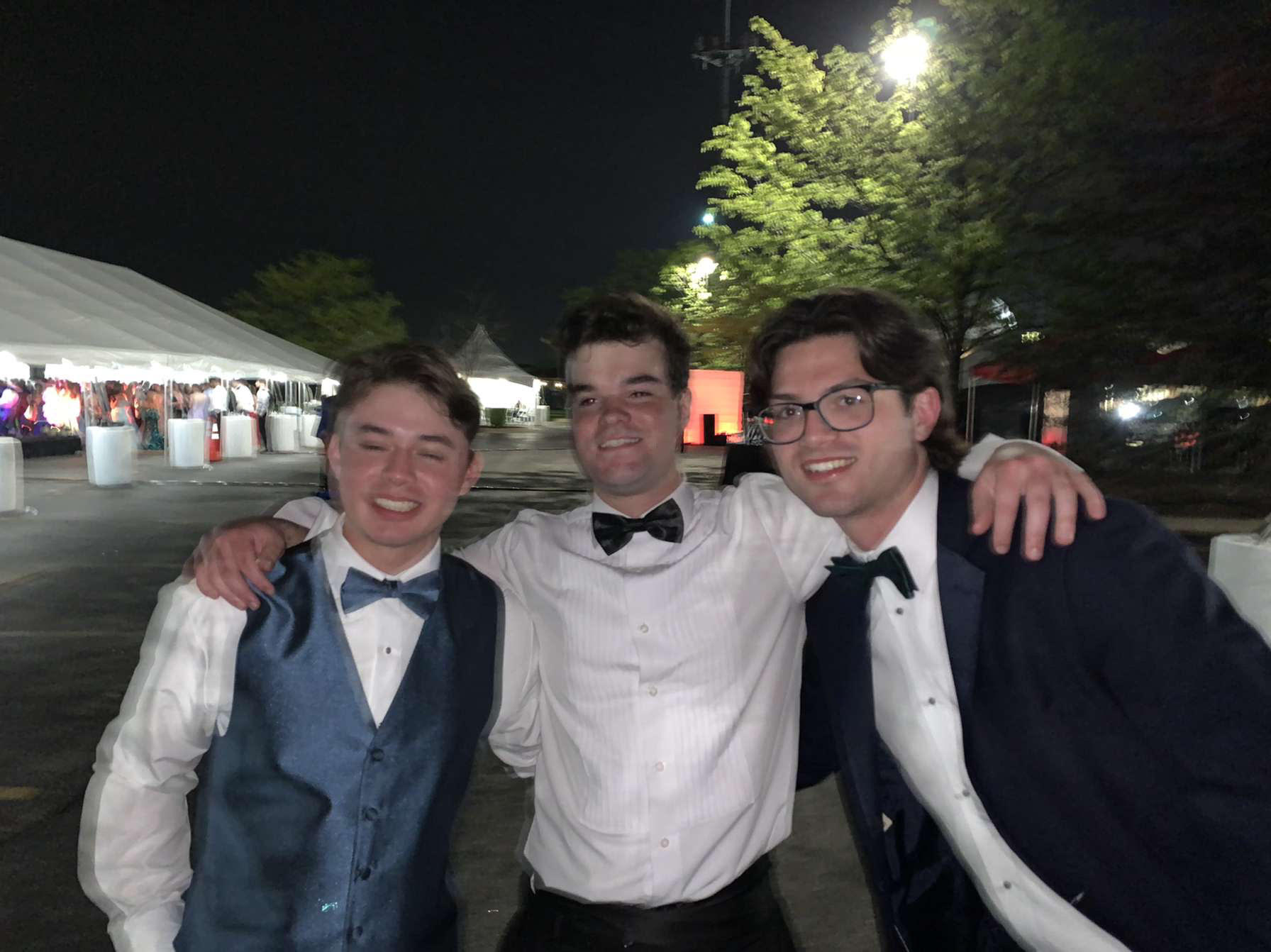 photo of Jimmy and his friends at prom