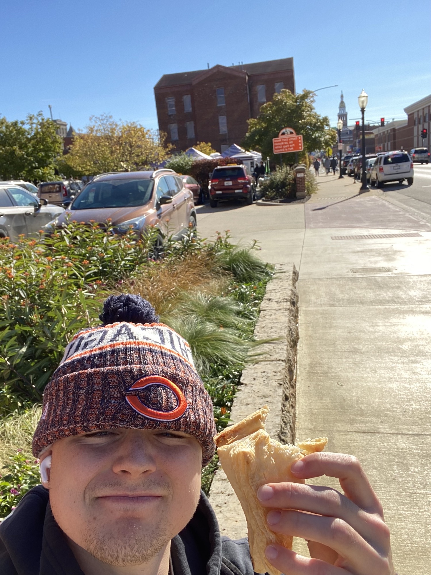 PJ at the Farmer's Market