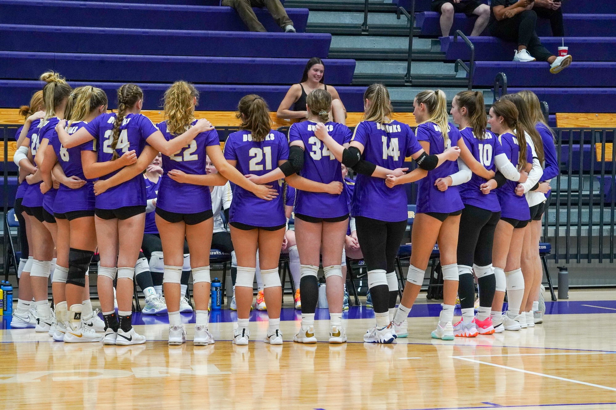 photo of the Loras VB team