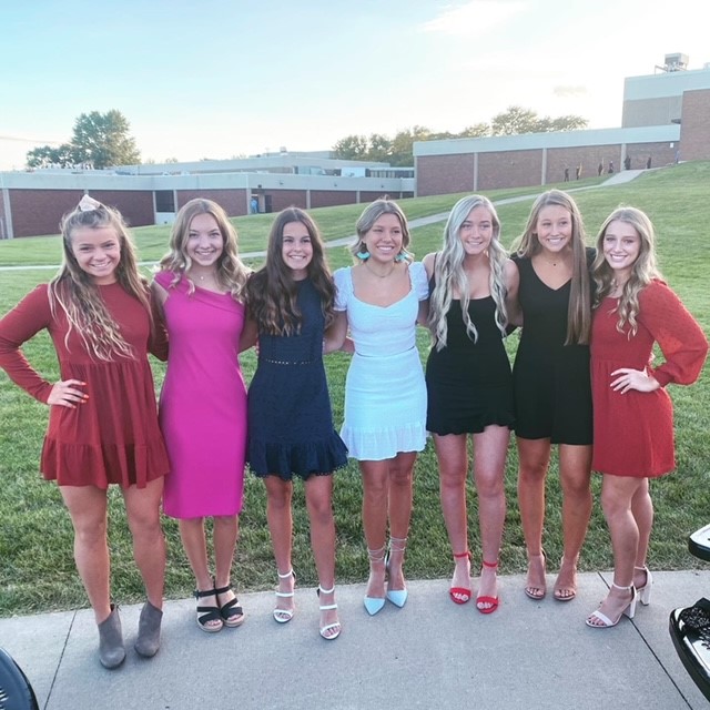 Photo of homecoming court