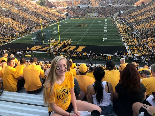 Photo of Iowa game