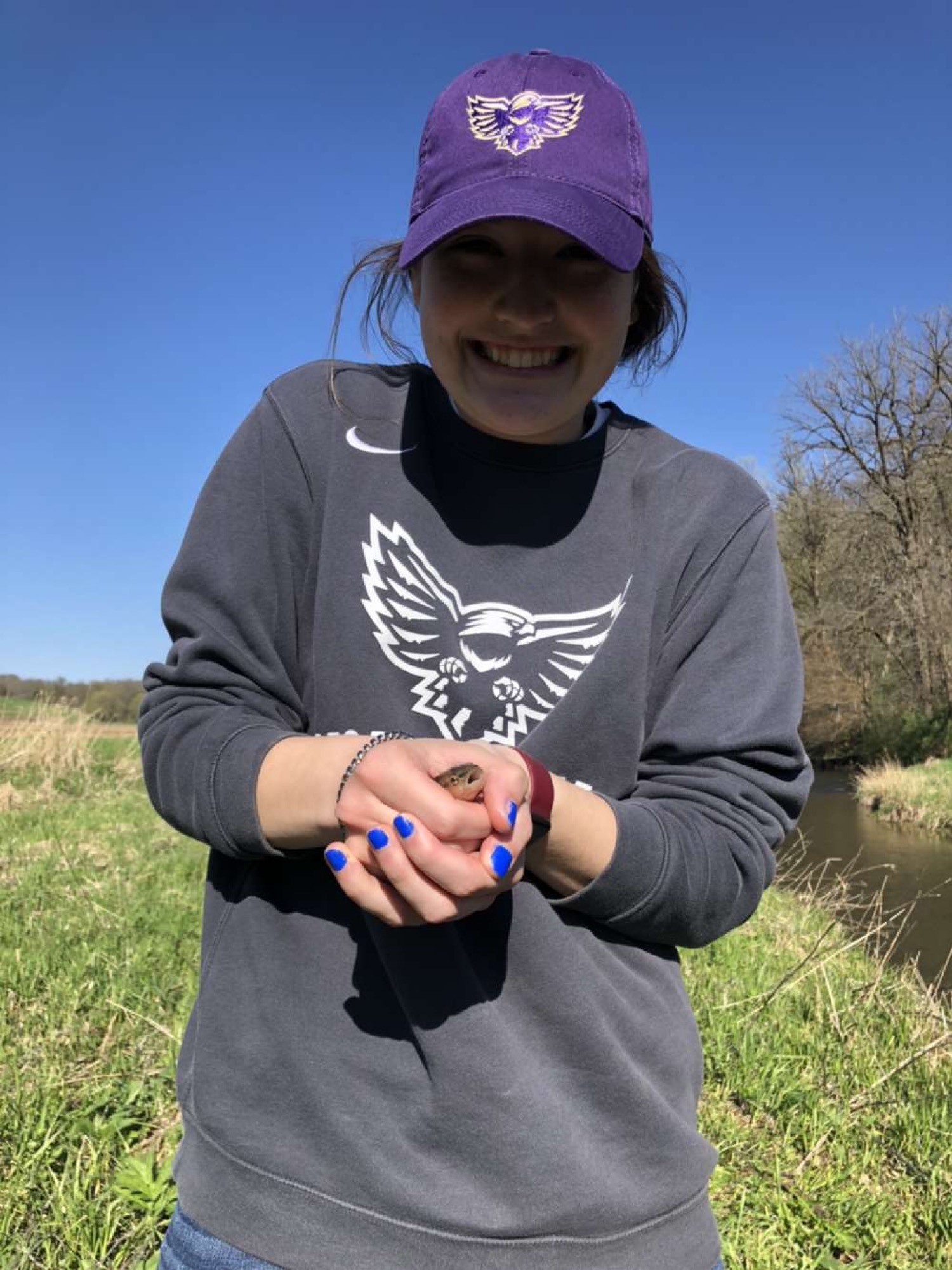 Photo of me with fish