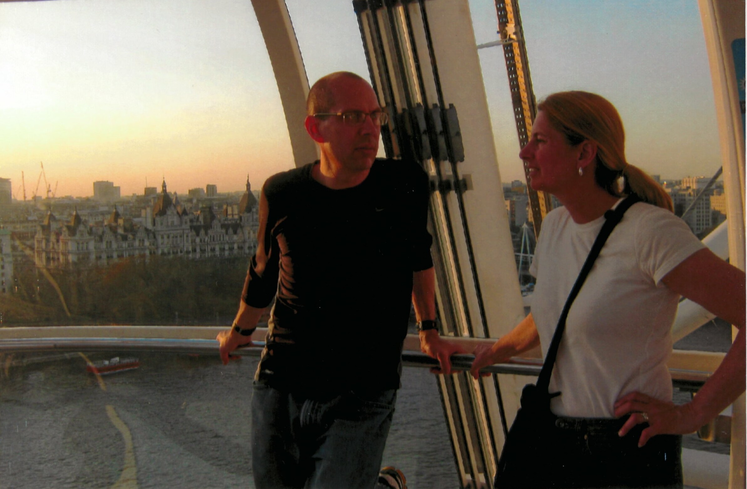 on the London Eye