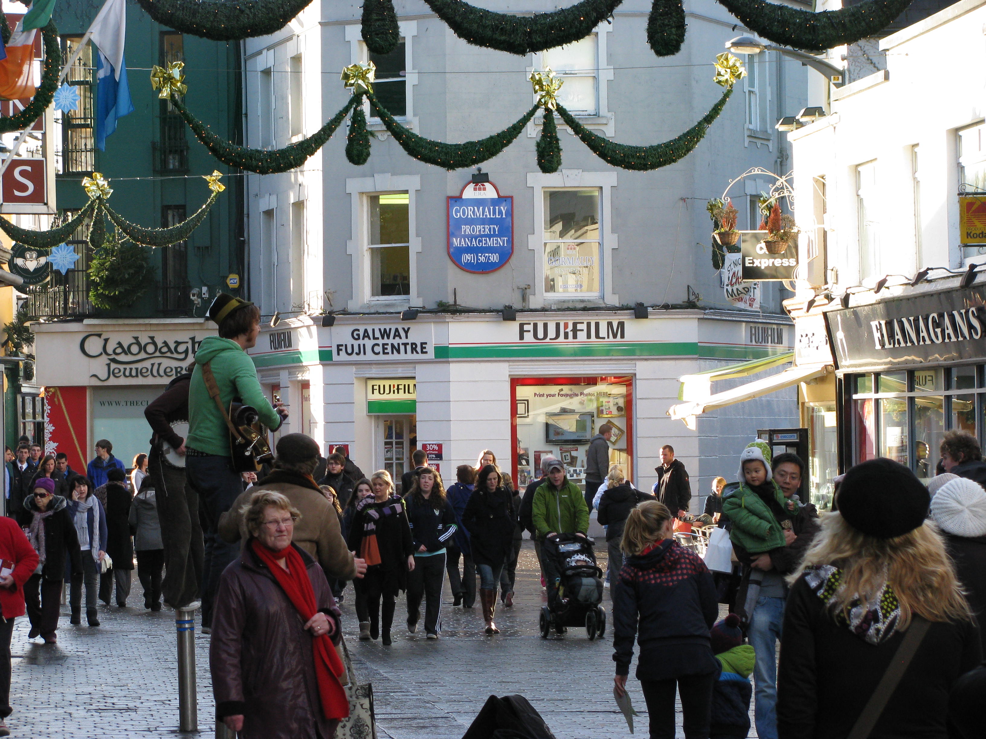 Buskers in Galway