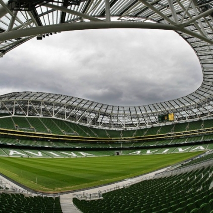 The Aviva Stadium in Dublin