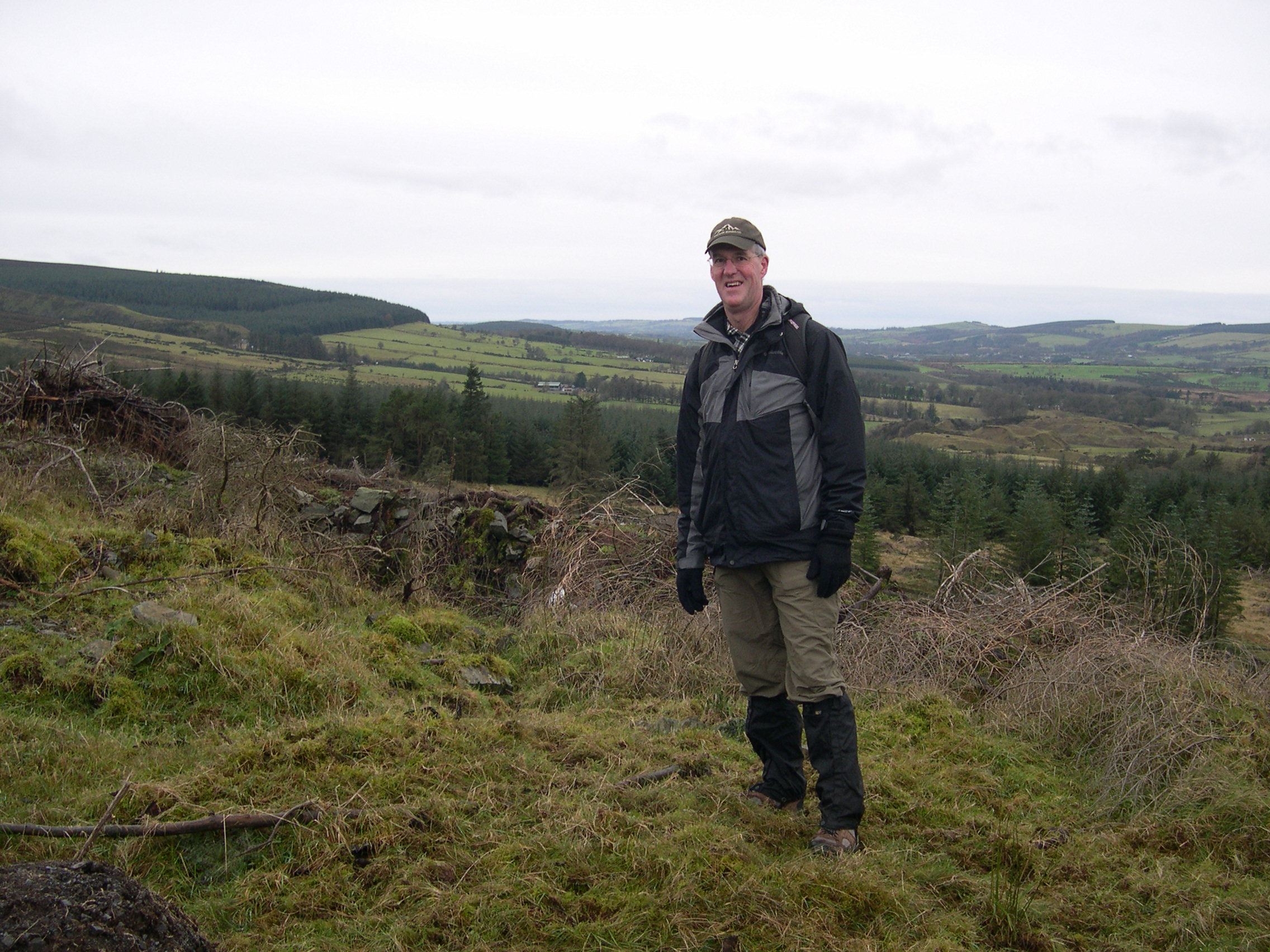 Tom Davis hiking at Ballinascorney