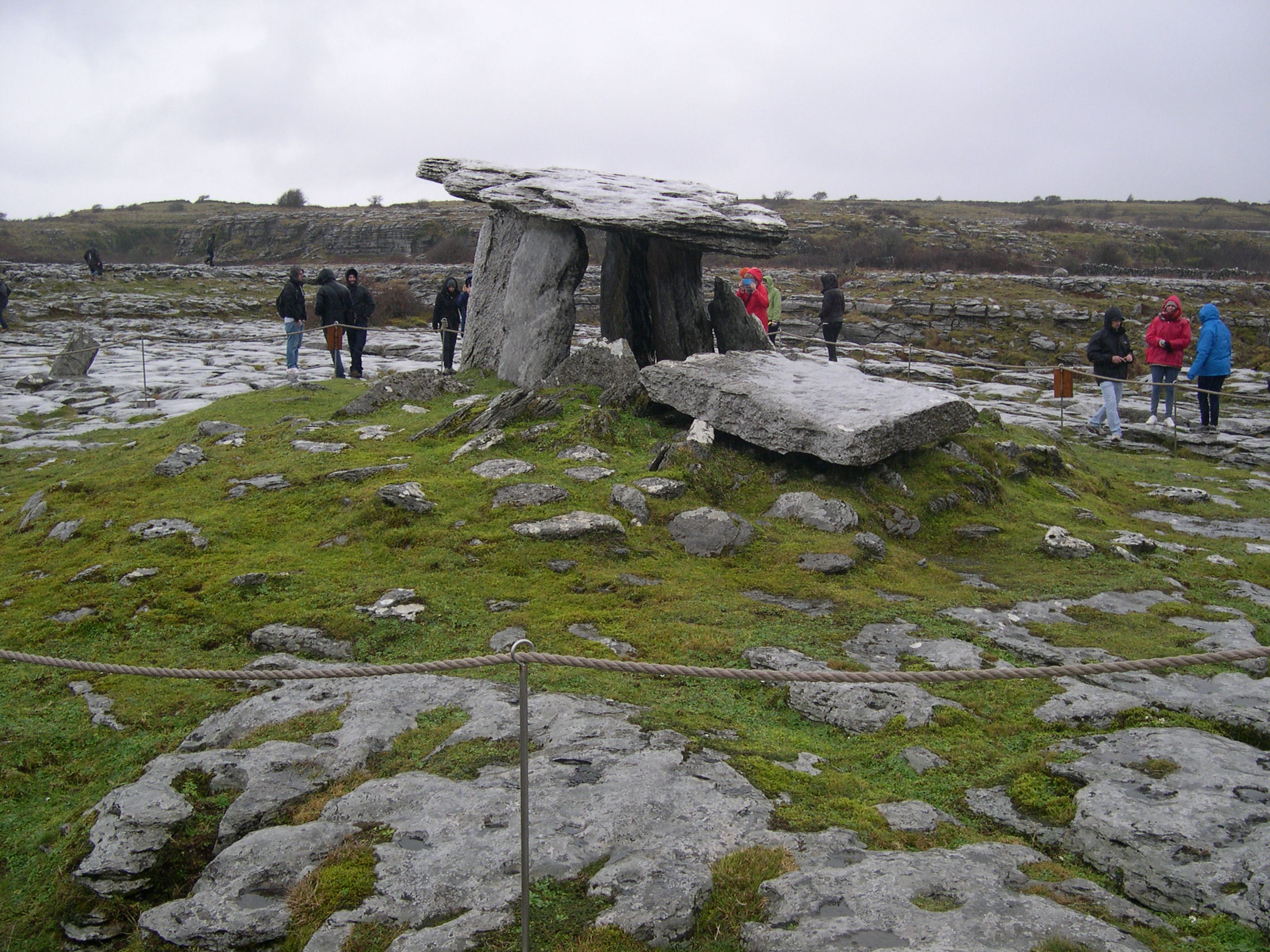 Poulnabrone dolmen passage tomb