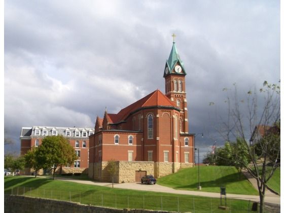 a photo of Hoffmann Hall at Loras College