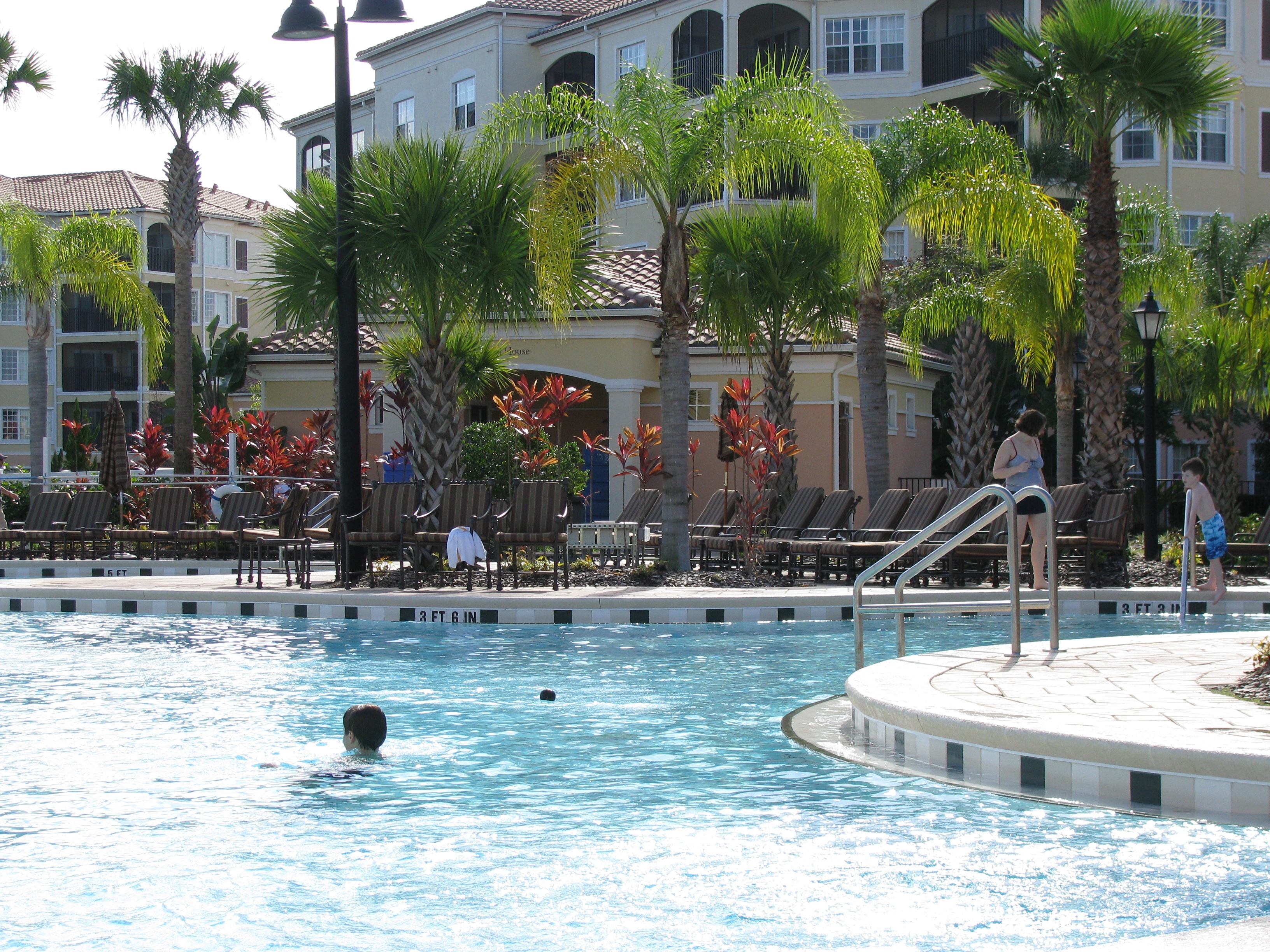 the pool at the World Quest Resort