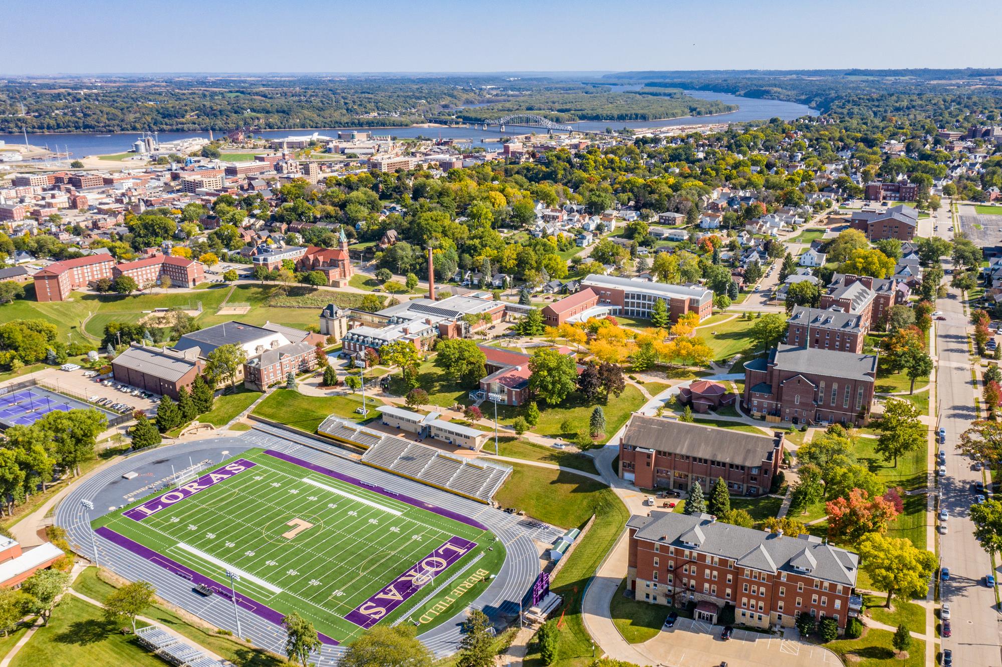 this is a photo of Loras College
