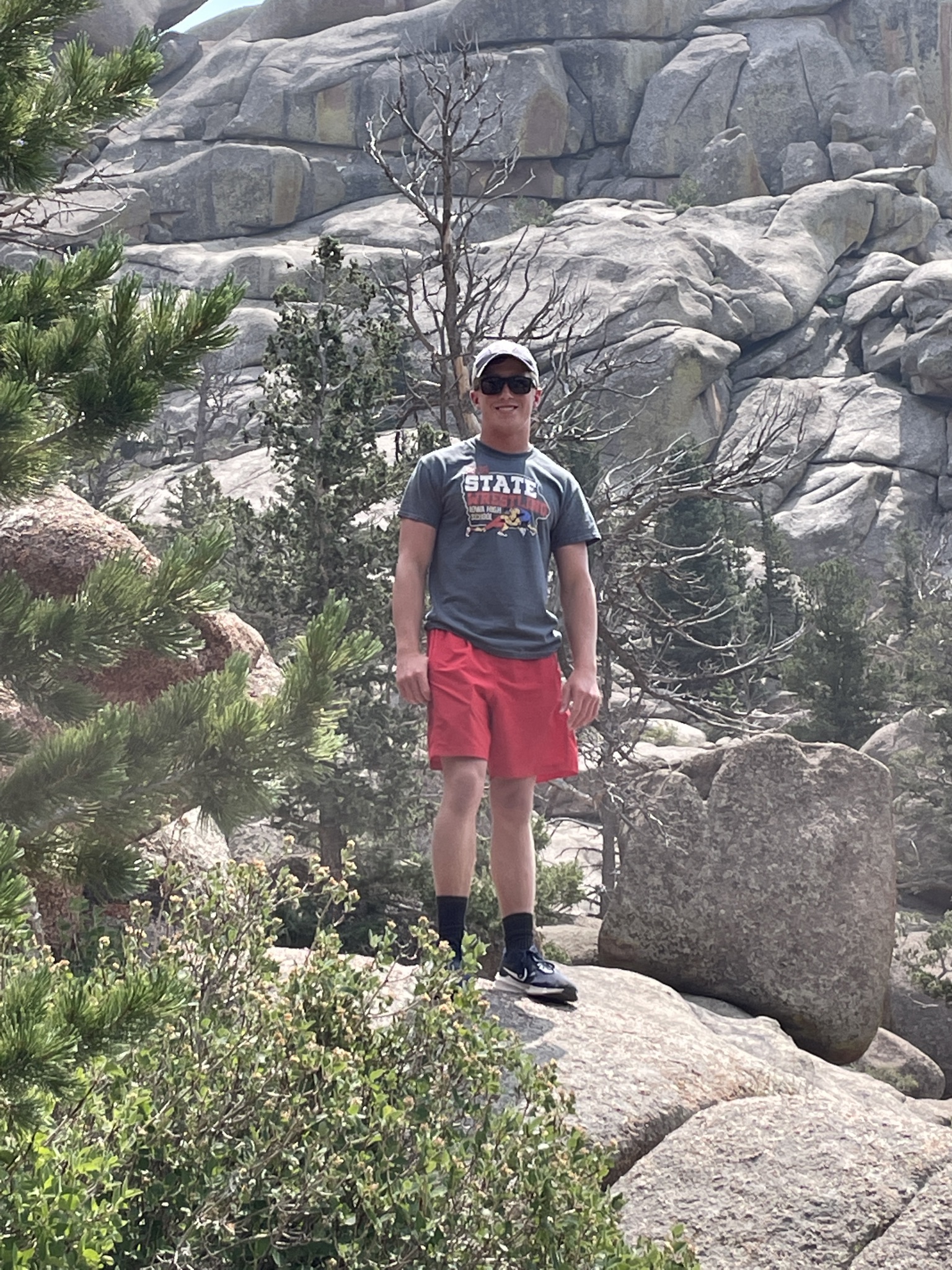 Nolan Noonan hiking