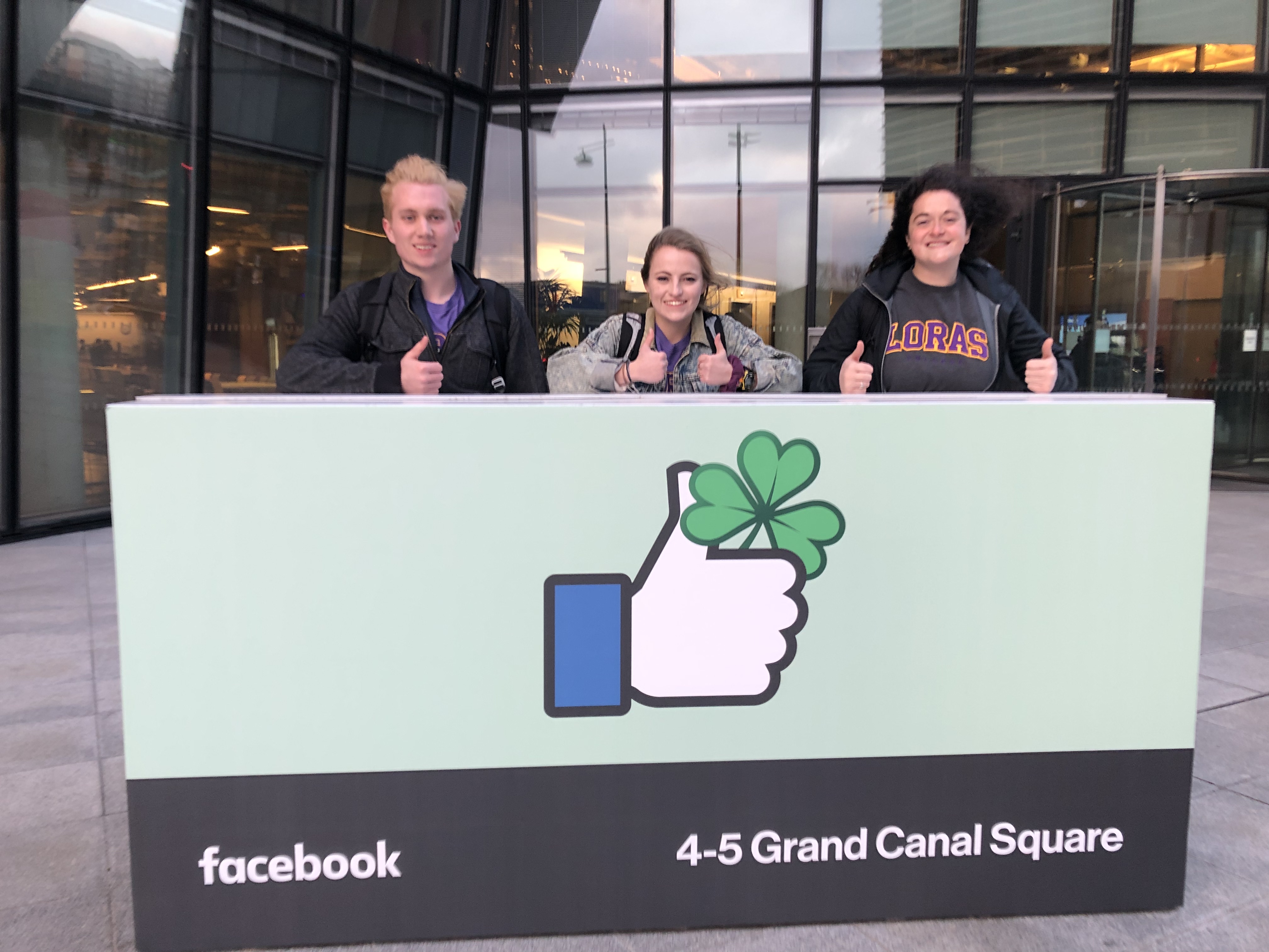 Facebook on Canal Square - Dublin, Ireland